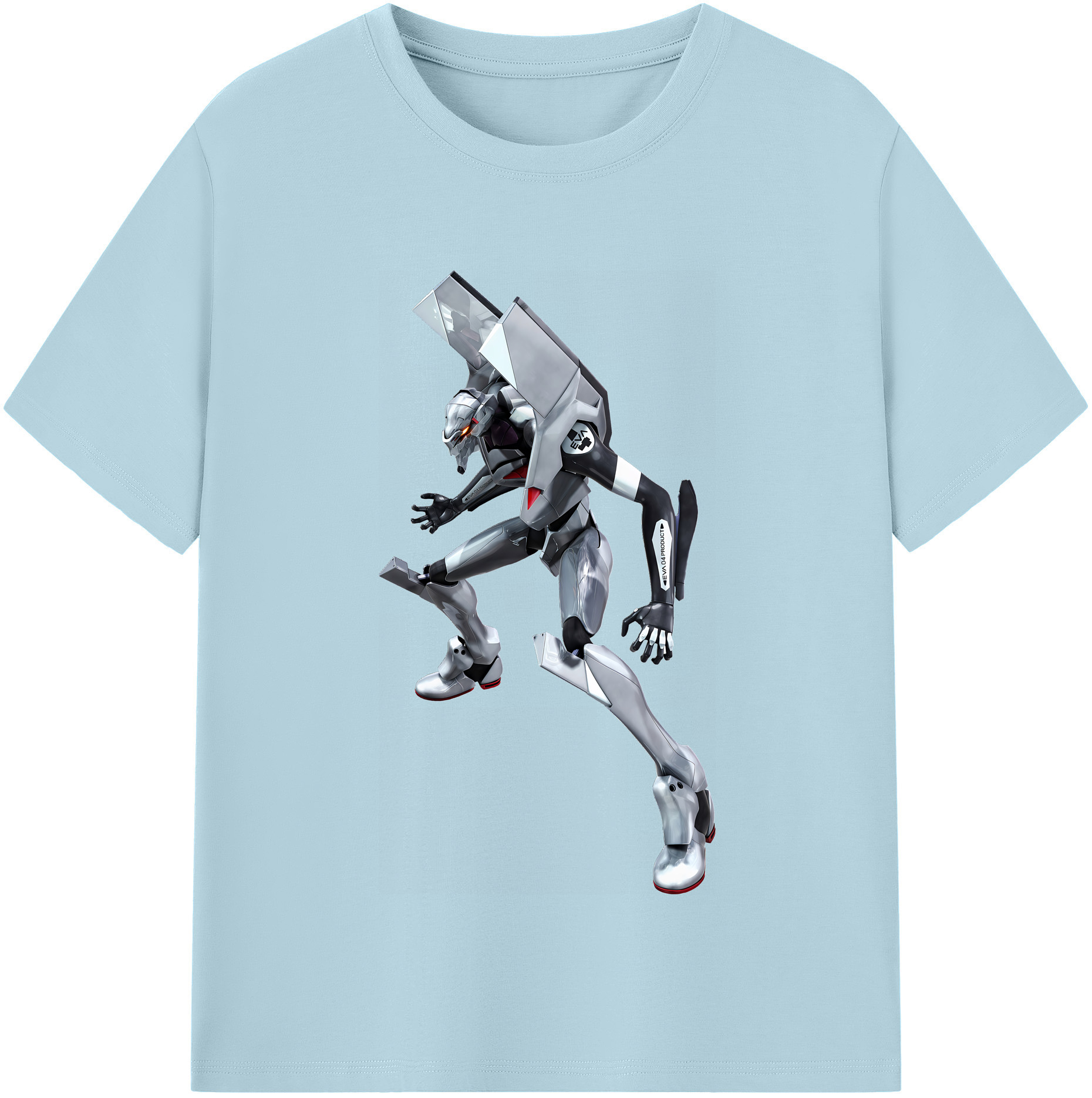 （画像用） EVA 新世紀エヴァンゲリオン 綿100％半袖Tシャツ（フロントプリント）
